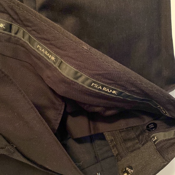 Jos A Bank Charcoal Black Signature Collection Suit 44R - Picture 8 of 9